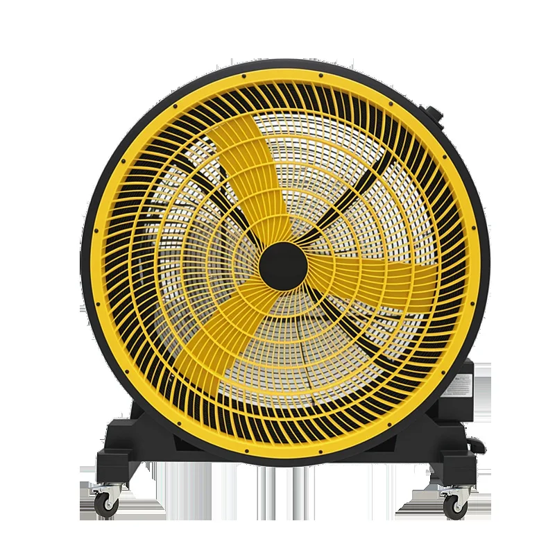 

Промышленный мобильный вентилятор с постоянными магнитами, бесступенчатая регулировка скорости, для мастерских, заводов, складов, больших цилиндрических помещений