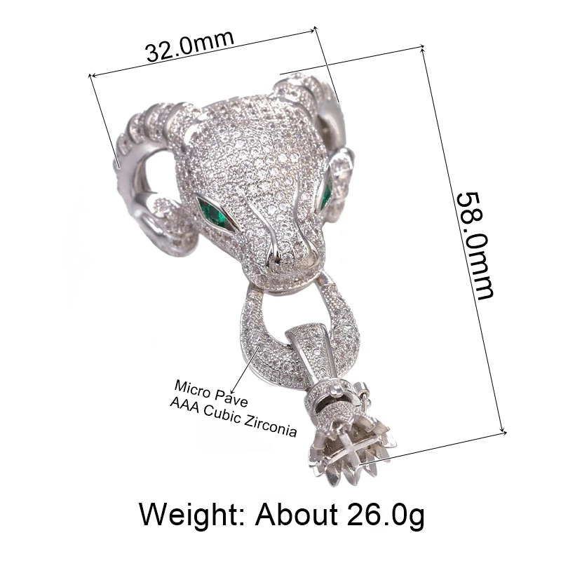 Juya 18K Gold Plated Decoration Connector Fasteners Dragon Lock Clasps Accessories For DIY Luxury Beadwork Pearls Jewelry Making