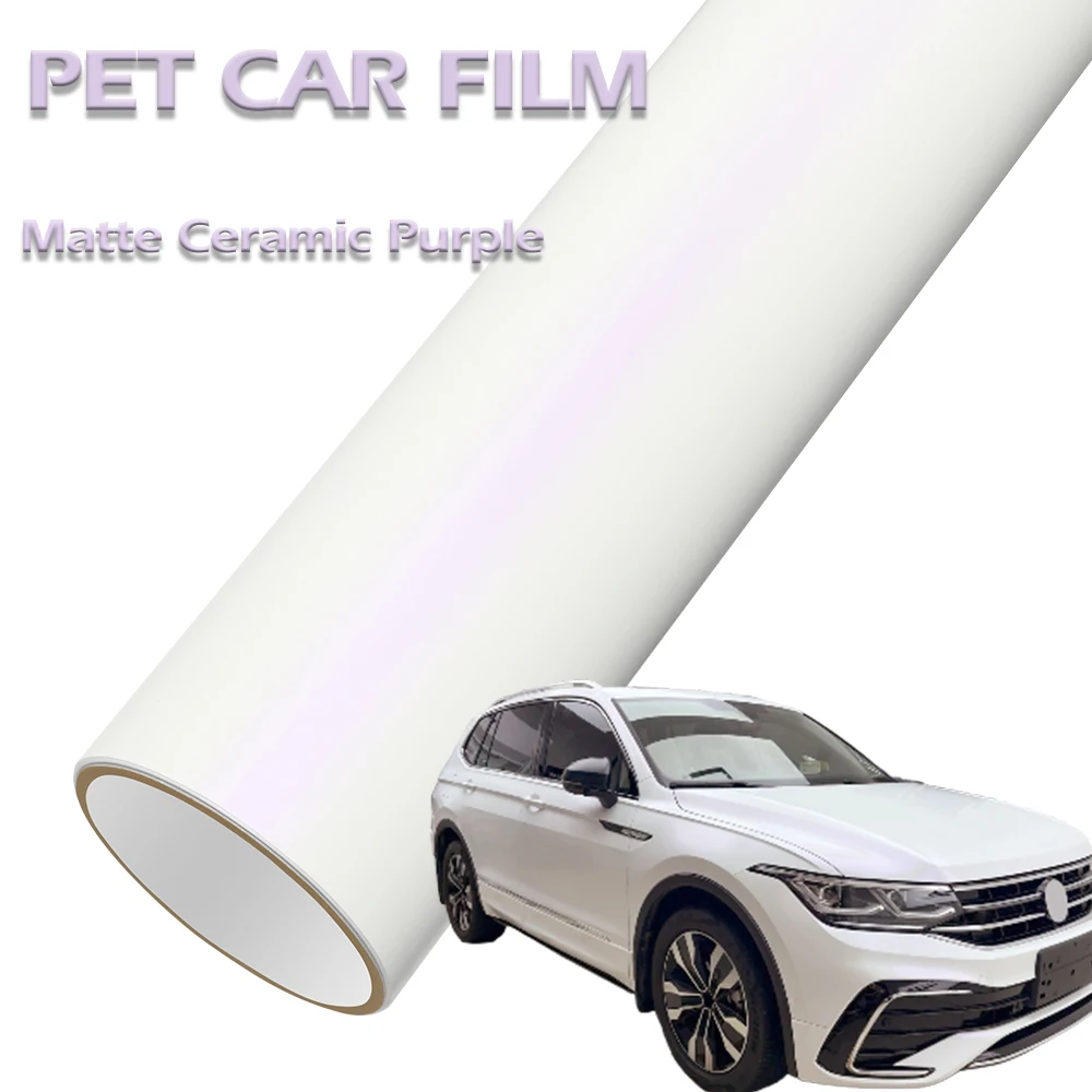 

PET Matte Ceramic Purple Car Vinyl Wrap Film Waterproof Scratch Resistant Sticker PVC Auto Motorcycle Body Modification Decals