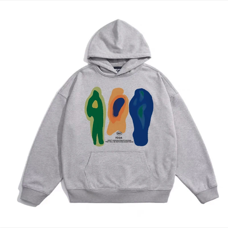 Oversized Cotton Hoodie - Korean Streetwear 6