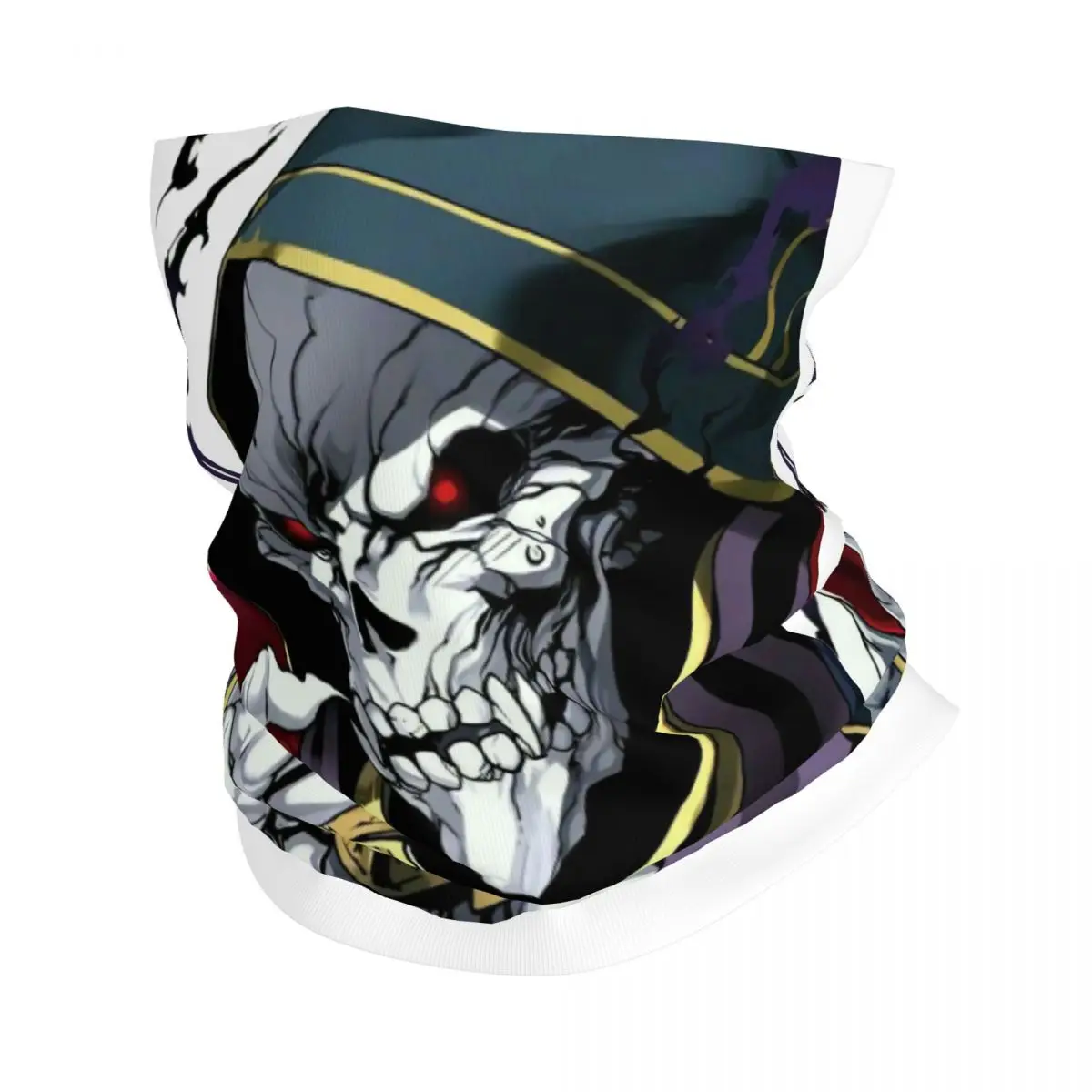 

Ainz Ooal платье бандана Шея Гетры ветрозащитный шарф для лица для женщин мужчин Overlord Скелет искусственная Балаклава