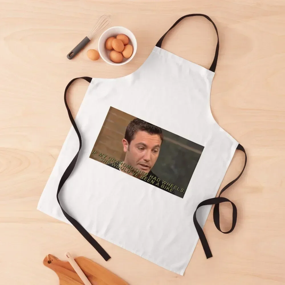 

If my grandmother had wheels, she would've been a bike Gino D'Acampo Apron Waterproof with pockets Waterproof women Apron