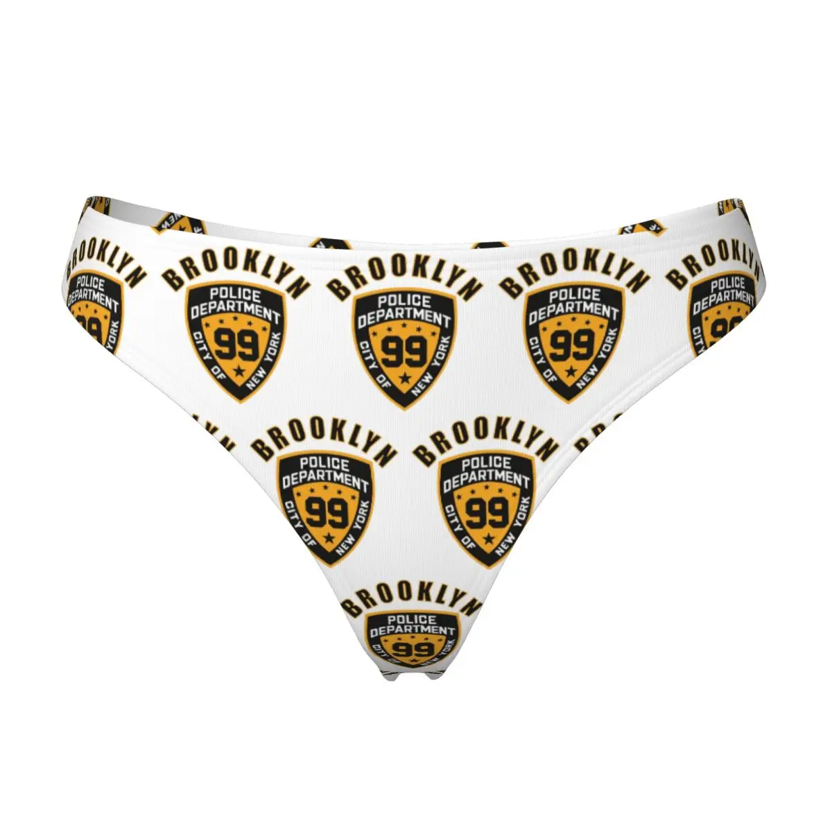 Custom Brooklyn Nine Nine - 99th Precinct Mug G-string Panties Breathable Women Stretch Thongs Comfort Underwear