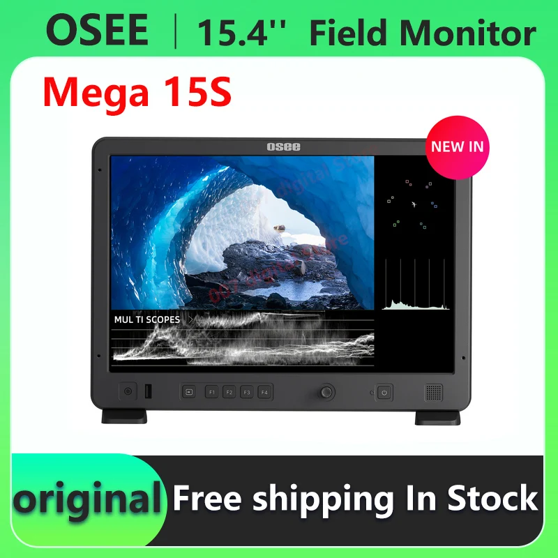 OSEE Mega 15S 15.4 inch HDMI 4K 3G-SDI 10bit 1500nits HDR Field