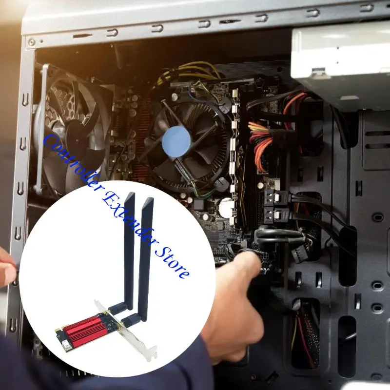 N84B PCIe беспроводной адаптер 1200 Мбит/с Bluetooth-совместимый двойной полосой 2,4 г/5 ГГц