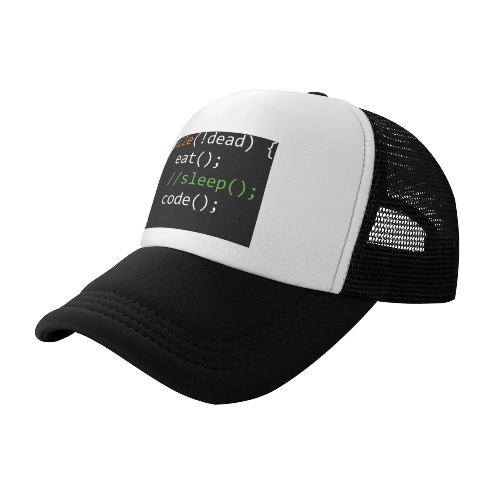 Lustige Informatik Programmierer Trucker Hut Frauen Mesh Baseball Cap Cowboy Caps Männer Papa Hüte