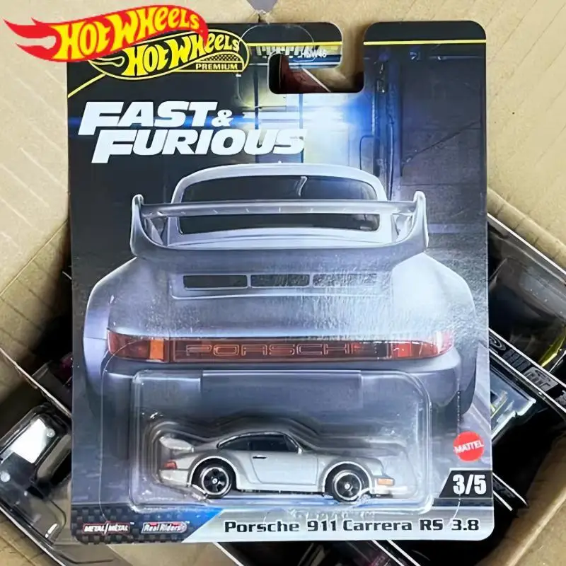 

В наличии Hot Wheels Премиум-автомобиль Fast & Furious Toy Boy 1/64 Литой под давлением Honda Civic Lancer Evolution Porsche 911 Toyota Chaser Подарок