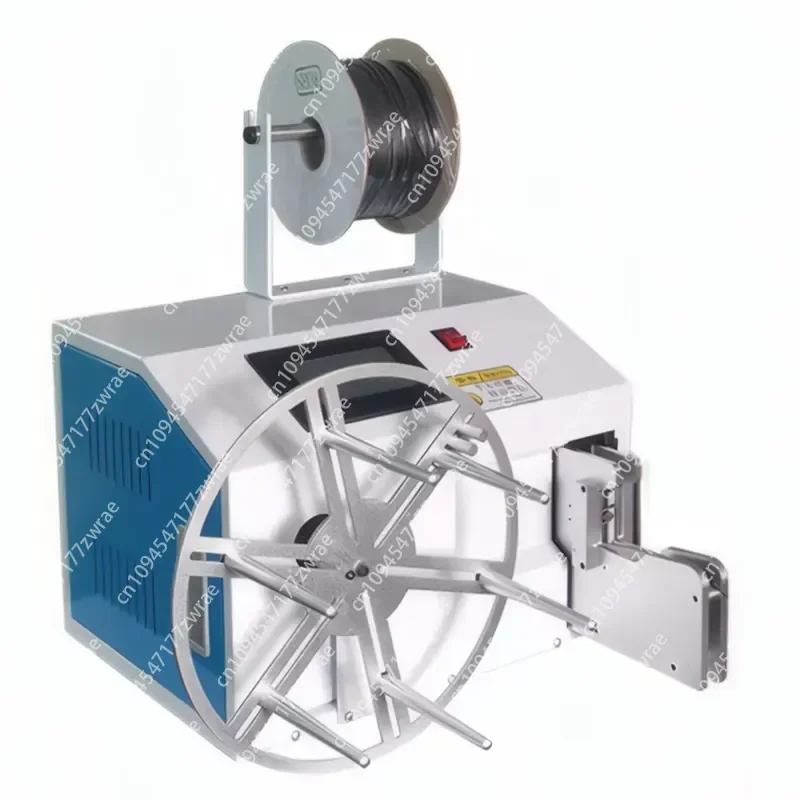 20-60 Semi-Automatic Wire Winding and Tying Machine for Food Packaging Candy Bread Bag Bundling