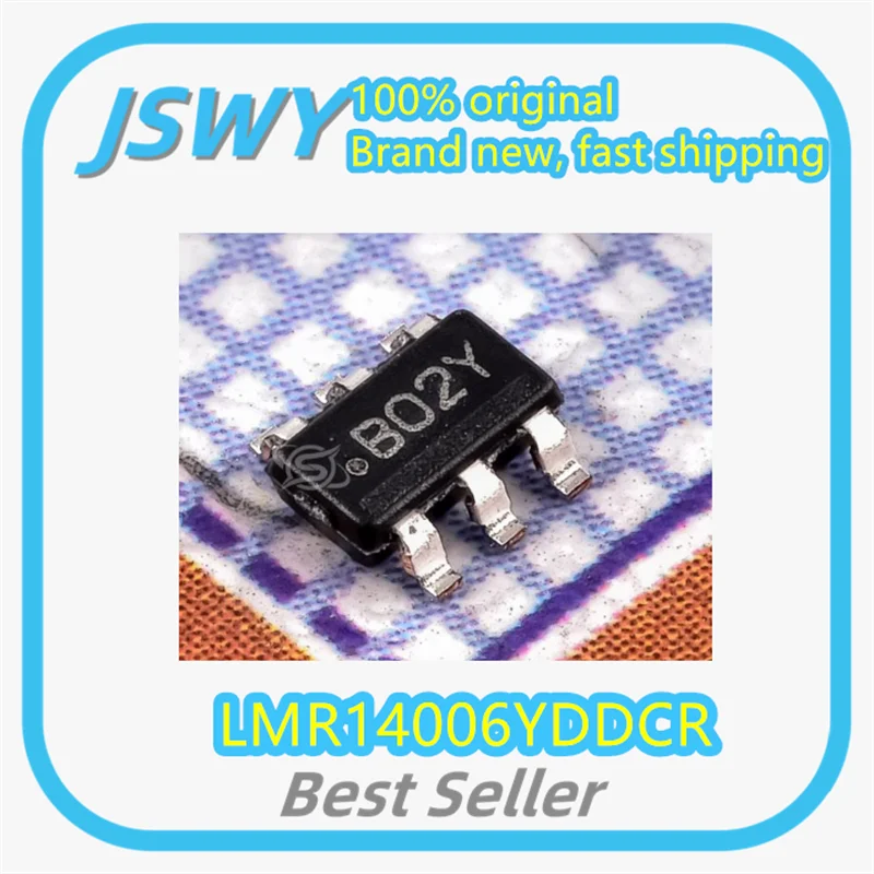 

(10/50 pieces) LMR14006YDDCR LMR14006 Silkscreen BO2Y SOT23-6 Buck Regulator Brand New Authentic