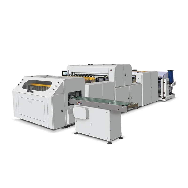 A4 Paper Size Roll To Sheet Cutting Machine A3 A4 Paper Cutting and Packaging Full Line Machine