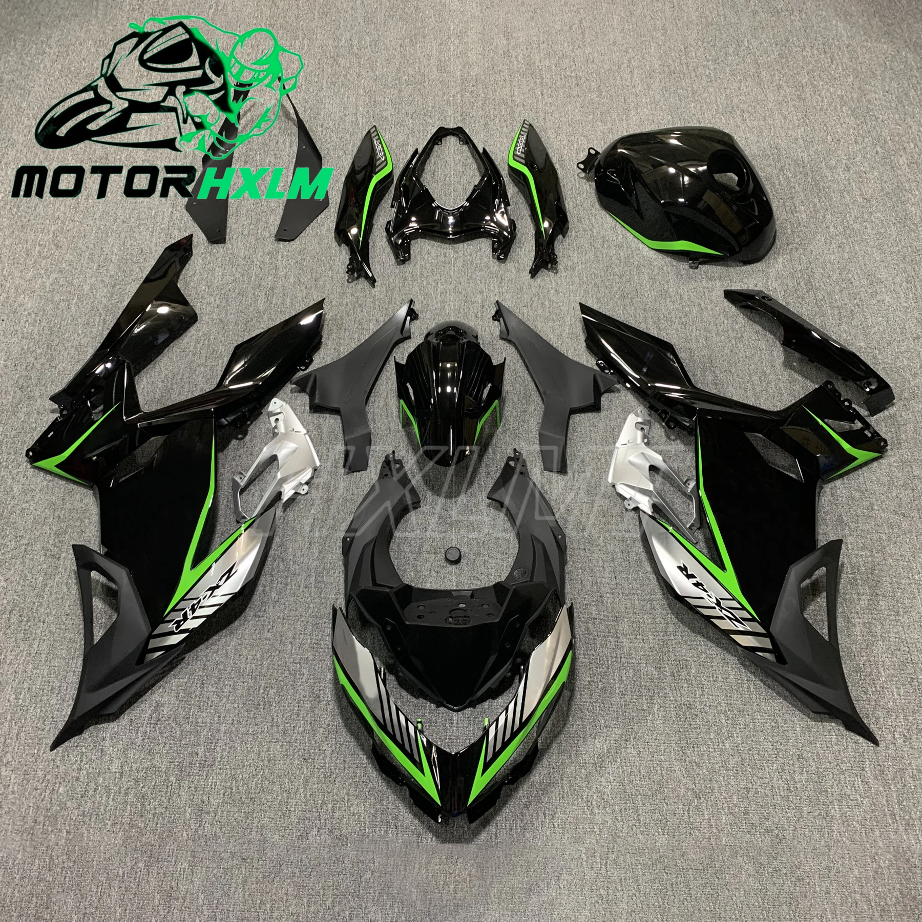 حقن ABS الهدايا المجمعة لكاواساكي نينجا 400 EX400 2018-2023 هيكل الدراجة النارية هدية كاملة الهدايا المجمعة