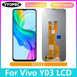 LCD Touch Screen Digitizer Assembly Display For VIVO Y03 V2332 6.56