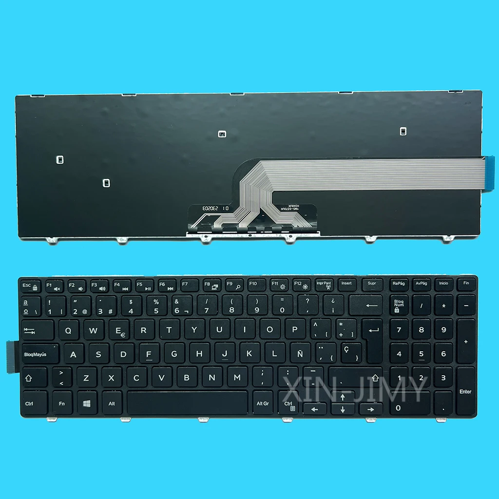 

5547 SP Spanish Keyboard for DELL Inspiron 5542 5543 5545 5548 5552 5555 5557 5558 5559 5566 5576 5577 5645 5745 5755 5758 5759