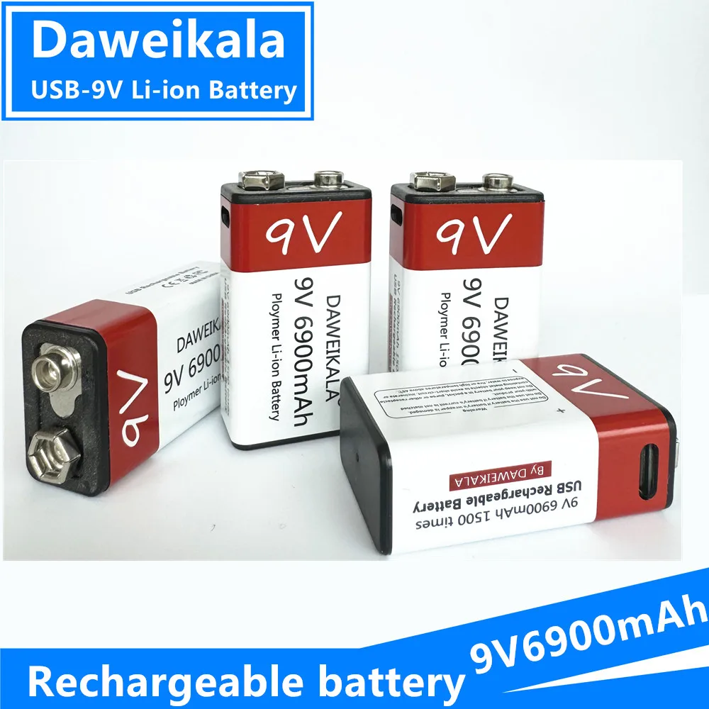 Daweikala 9V 6900Ma…