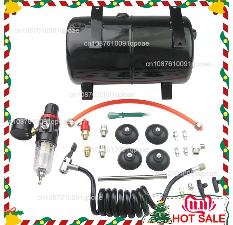 

AS18B Модель AS186 Воздушный насос Резервуар для хранения Компрессор Распылительный насос 3,5 л Бак с 4 отверстиями на складе