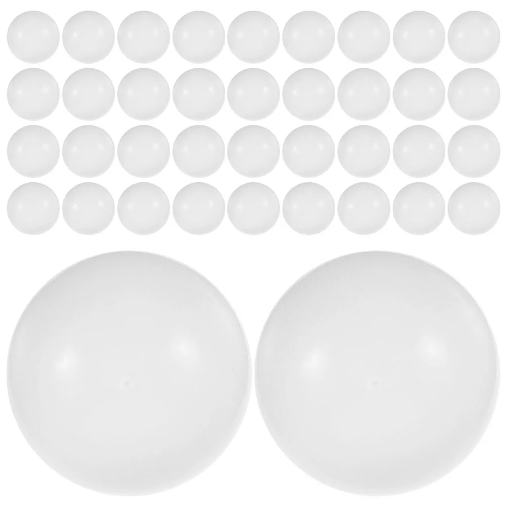 100 قطعة كرات تنس الطاولة المتوهجة في الظلام كرات بونج بلاستيكية عالية المرونة للعب الليلي ممارسة الرياضة في الهواء الطلق