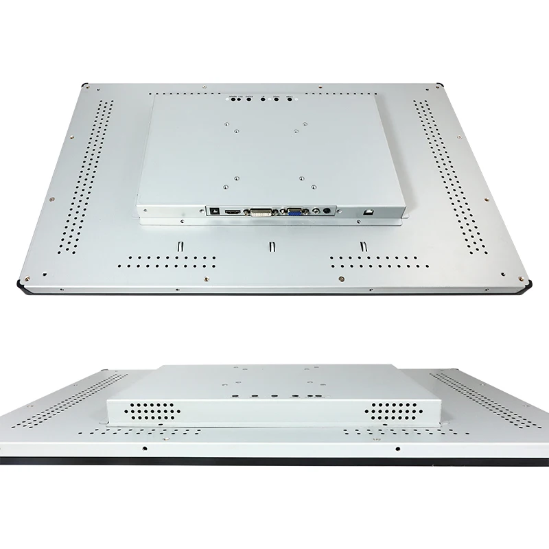 Industrielle Metall gehäuse eingebettete Installation 21,5 Zoll industrielle robuste kapazitive Touchscreen monito