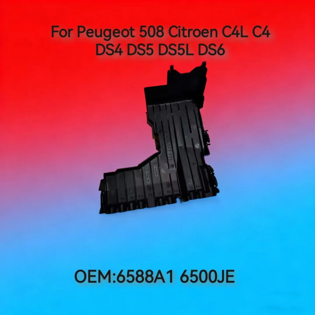 

Для Peugeot 508 Citroen C4L C4 DS4 DS5 DS5L DS6 крышка блока предохранителей, защитный блок менеджера аккумулятора 6588A1 6500JE