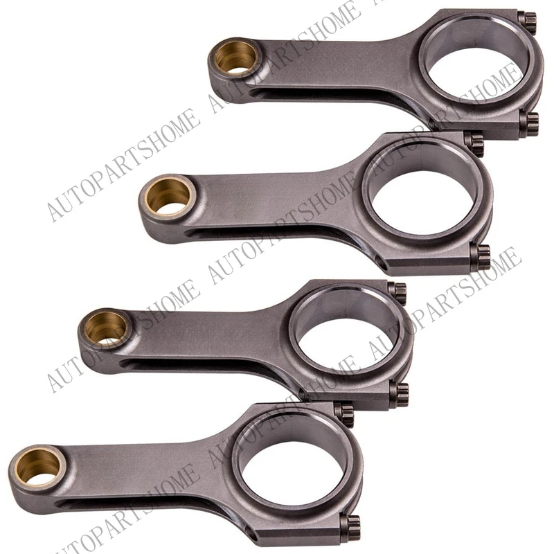 Z... 4x Steel 4340 EN24 Connecting Rods Bolts For Toyota 20R/22R/22RE/22RET 2.2/2.4L