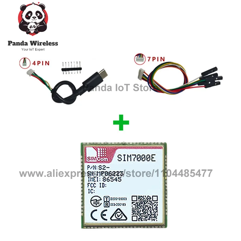 SIMcom A7670SA-FASE A7670E-FASE A7672E-FASE A7672SA-FASE SIM7070G SIM7070E SIM7000E SIM7000A SIM7000G Placa central con antena