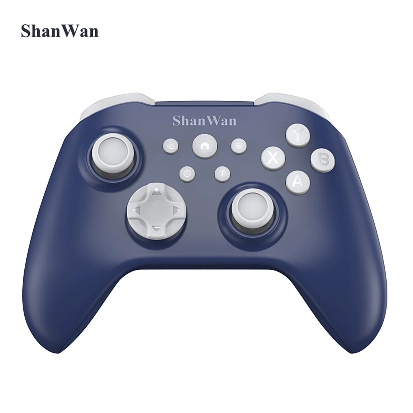 

Беспроводной игровой контроллер ShanWan Q34B с Bluetooth, классическая раскладка Xbox, новая улучшенная версия, подключение для тренировочных симуляций, двойное подключение.