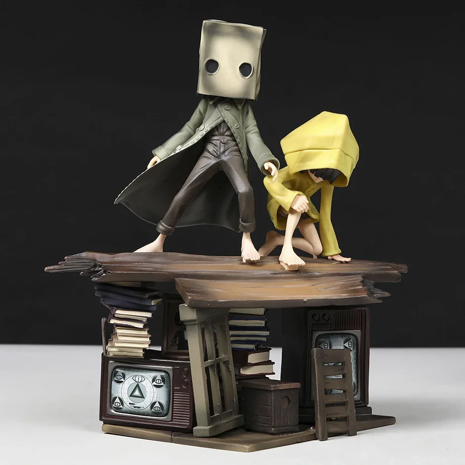 Little Nightmares Six & Mono Complete Statue PVC Figure Collectible Model Toy