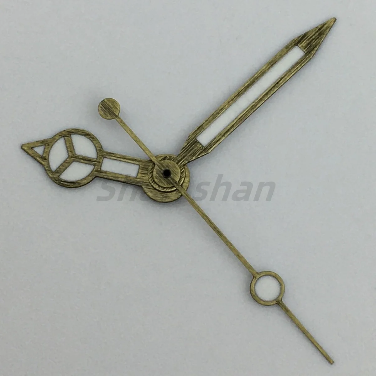 Wysokiej jakości akcesoria do zegarków vintage z brązu NH35 z zieloną luminescencją pasują do mechanizmów NH34, NH35, NH36 ETA2824 PT5000.