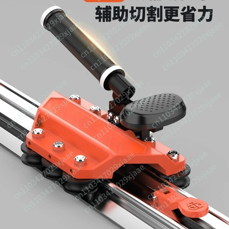 New Manual Tile Cutting Machine High Precision Slate Floor Tile Track Push Knife Cutting view 3