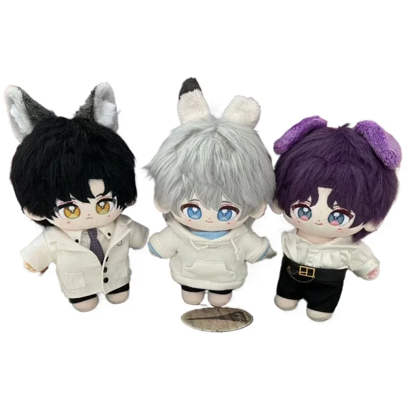 Anime Game Love and Deepspace Kawaii Cosplay Plush Doll Dress Up Clothing Fans Collection Model Plushies Toy Figures 20cm