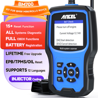 ANCEL BM700 PRO OBD2 Scanner for BMW Group Vehicle EPB SAS Airbag TPMS Battery Oil Reet OBD2 Automotive because diagnosis Tool