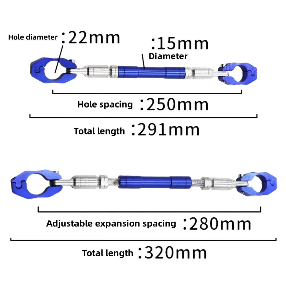 Motorcycle CNC Balance Bar Multifunctional Balance Handlebar Holder Handle Extended Strengthened Motorcycle Accessories