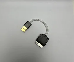 OCC Hifi 6N For Apple 30P Dock To USB Type A AMP Amplifier Audio Headphone Cable For Sony PHA-1 PHA-2