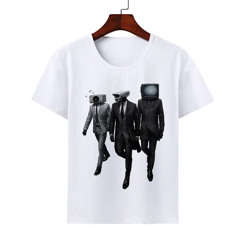 Kids boys Skibidi Toilet T Shirts Anime Character Print Cosplay T Shirts Youth men Titan Speakerman Graphic Undershirts