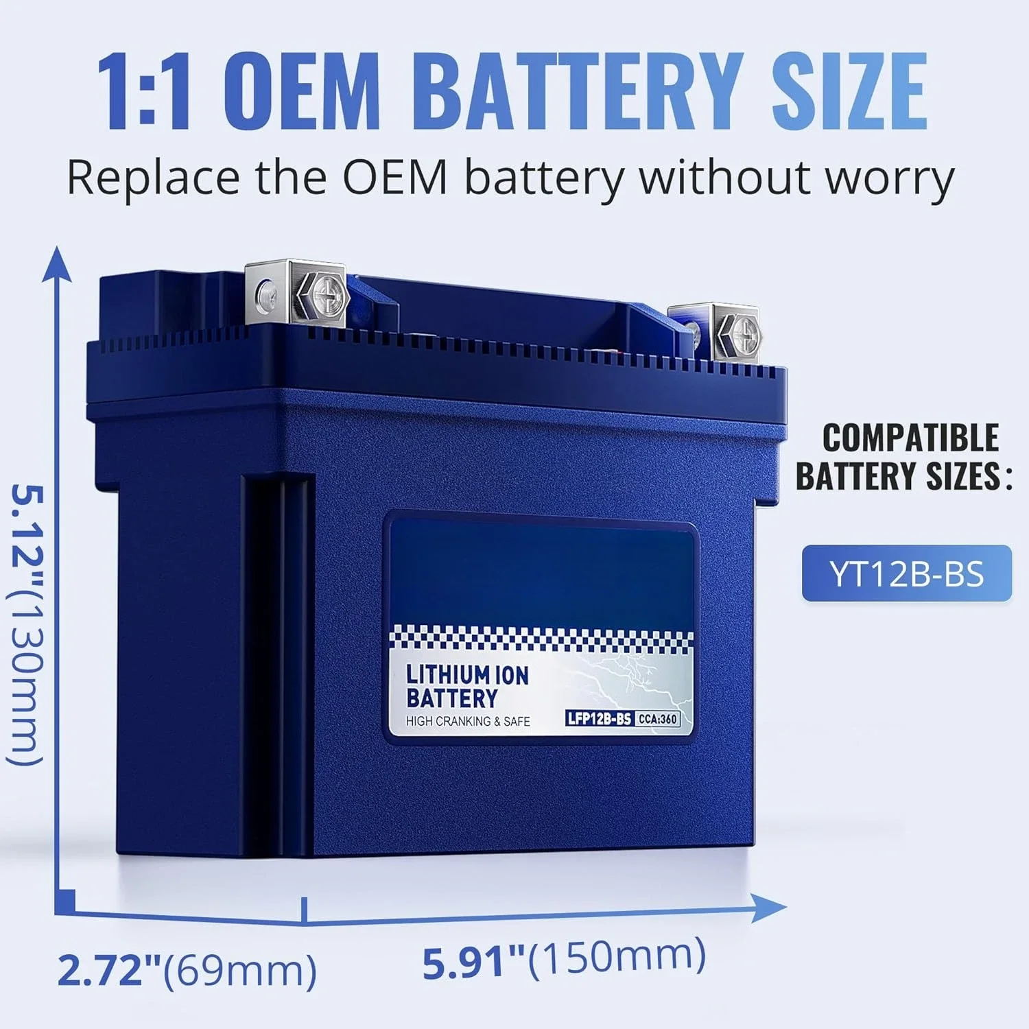 YT12B-BS, 3X Cranki…