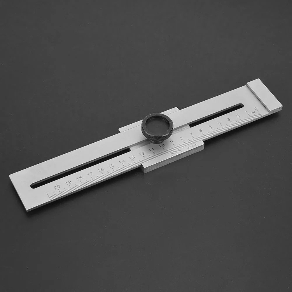 탄소강 평행 눈금자 마커 게이지 직선 눈금자 슬라이딩 라인 눈금자 슬라이딩 측정 눈금자 슬라이딩 마커 눈금자