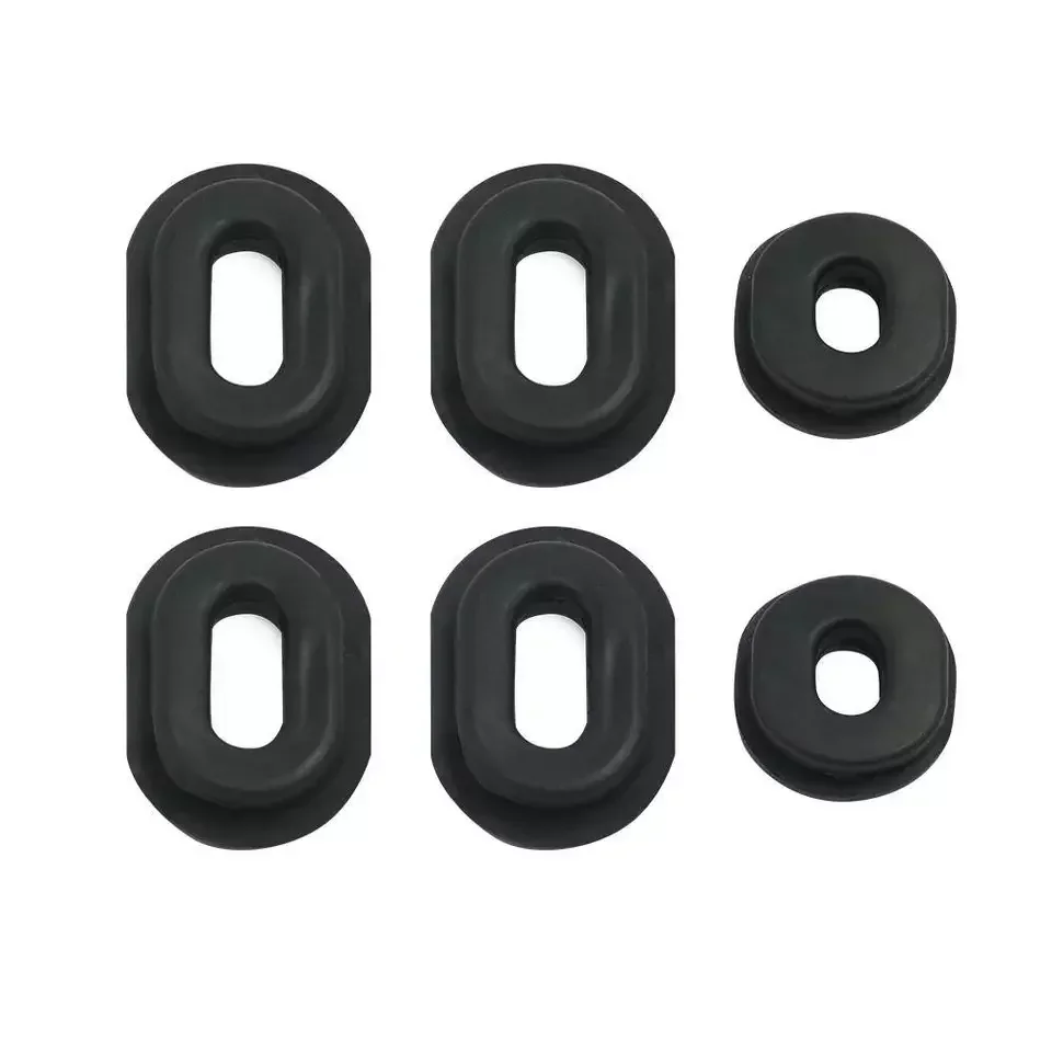 12pcs Motorcycle Body Side Cover Modification Rubber Grommet Fairing Washer Bolts - Motorcycle Accessories for Customization