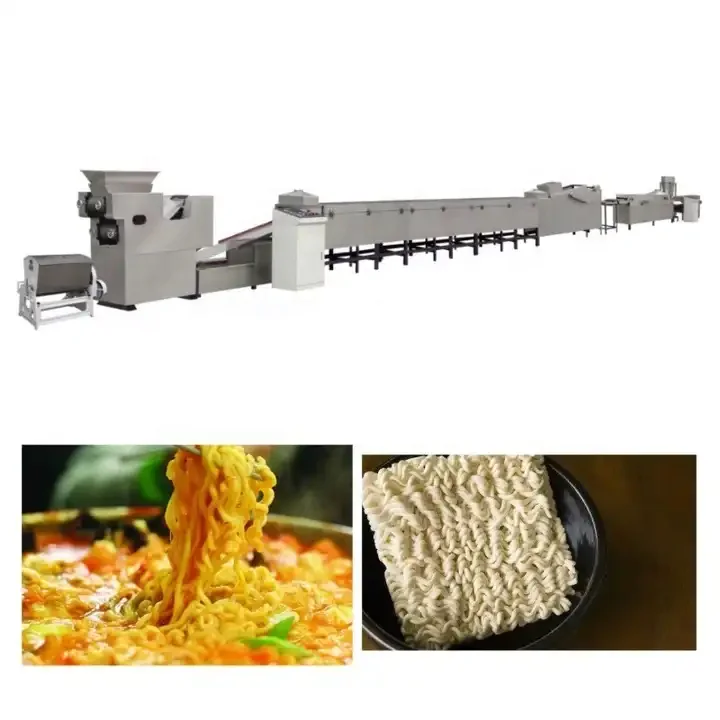 FOODLINE Integrated Raw Material Feeding Instant Noodle Production Line Automatic Feeding Noodle Making Equipment