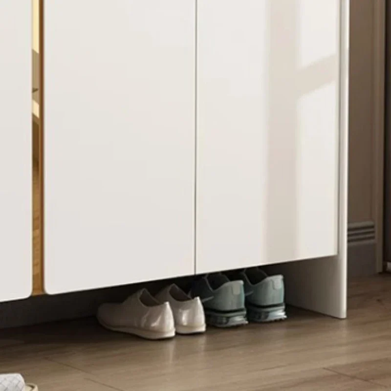 Auvent Organizer Shoe Rack Wood Display Cabinet Entry Modern Cabinet Cupboard Auvents Muebles Para El Hogar Hallway Furniture