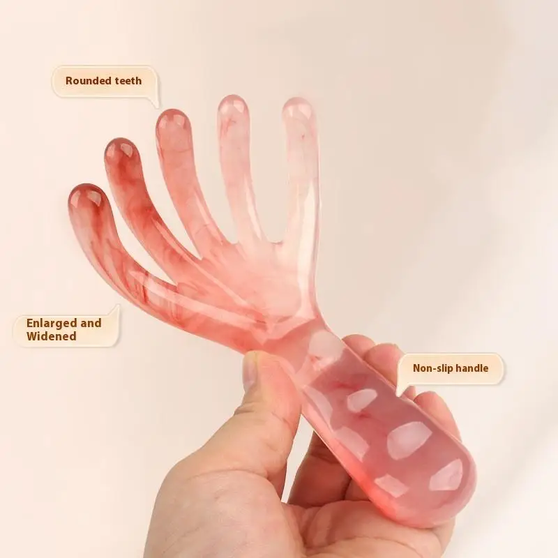 1 قطعة مدلك فروة الرأس الخلفي هرش الرأس المحمولة سبا رئيس مدلك للاسترخاء العميق يمكن استخدامها على كل جزء من الجسم #3