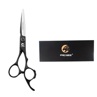 Black Hair Cutting Scissors Professional Barber Sharp Hair Scissors Hairdressing Shears For Cutting Styling Hair For Women