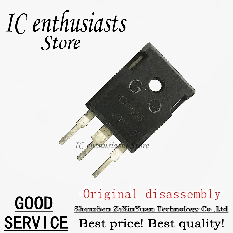 5PCS-20PCS IKW50N60H3 K50H603 50A 600V TO-247