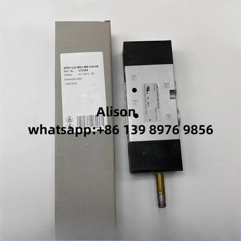 

Оригинальный электромагнитный клапан VUVS-L25-M32U-MZD-G14-F8 575489 VUVS-L25-M32U-MZD-G14-F8-1B2 575497 VUVS-L25-M32U-MZD-G14-F8-1C1 575493
