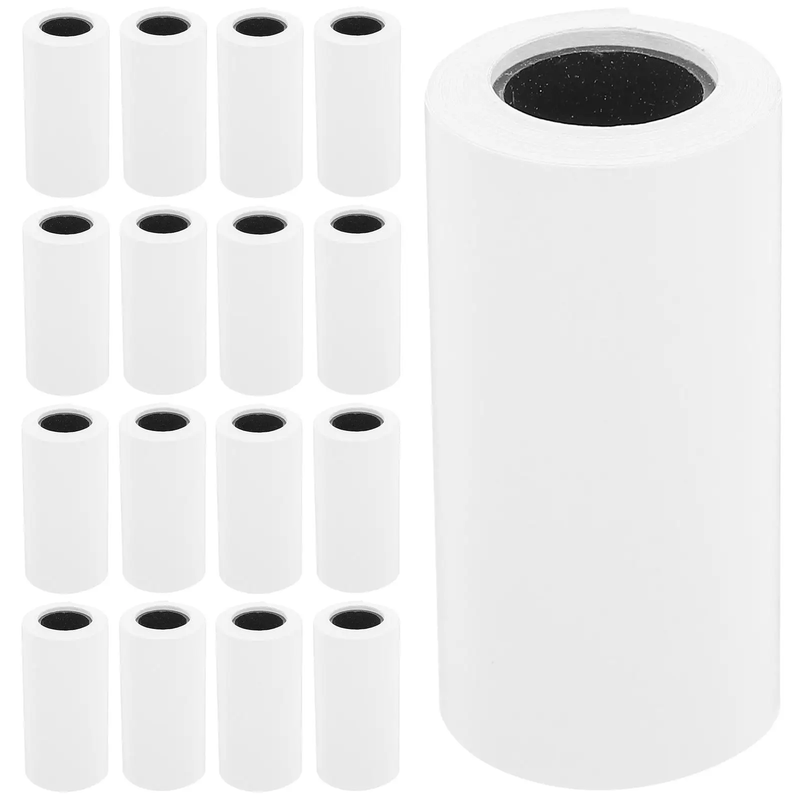 80 Rolls Thermal Printing Paper for Receipt Credit Card Mini Sticker Labels Compatible Cash Registers Bright White Precisely Cut