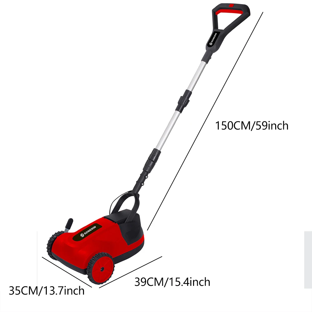 Home Portable Cordless Lawn Mower for Garden Grass Cutting Brushless Grass Trimmer 21V Li-on,4.0Ah Battery ,8.27-Inch Blader