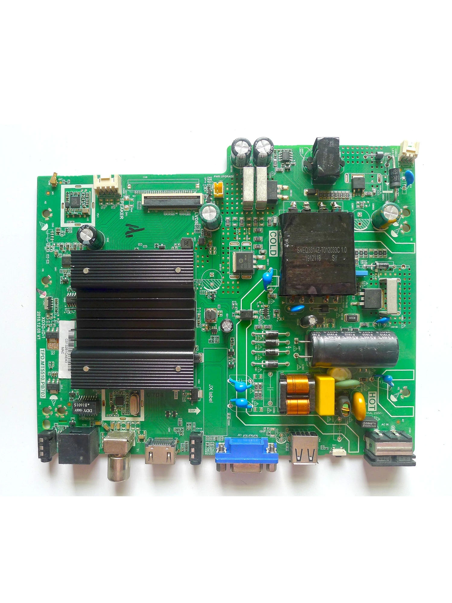43D2060G 43D2060G TPD.MT5510.PB703 C430F18-E3-B test ok circuit board motherboard