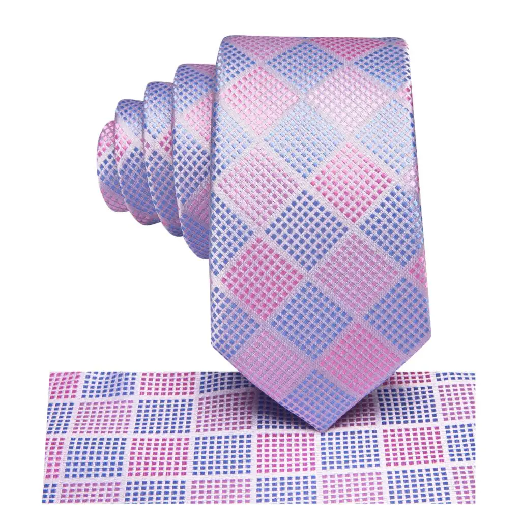 Hi-Tie Peach Pink Solid Paisley Boys Girls Childrens Tie Students Kids Stage Performance Costume Uniform Necktie 120*6CM