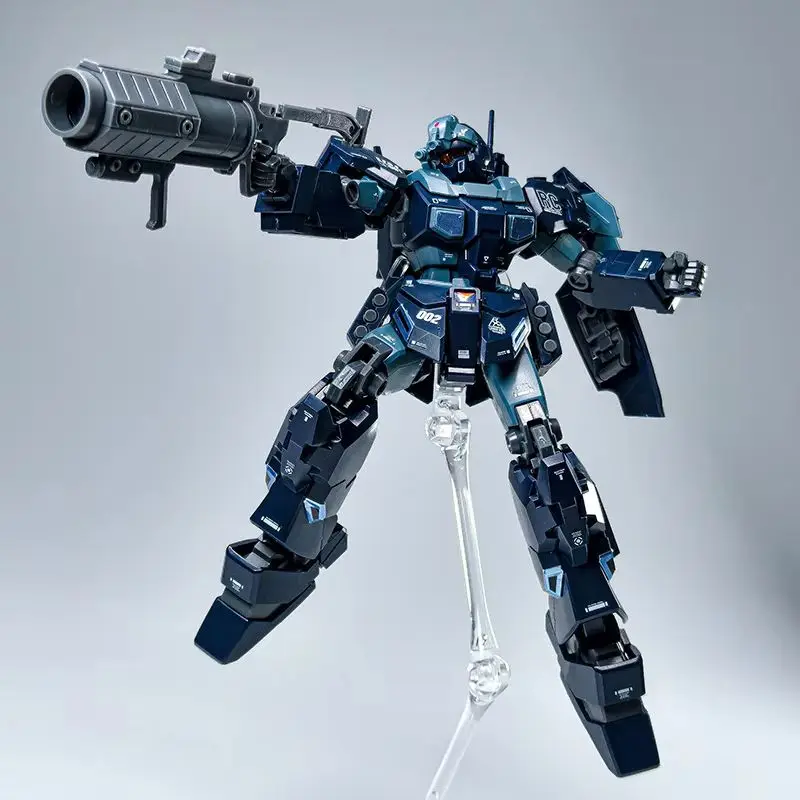 HG 1/144 RGM-96XS Jesta Team BC Assembly Model Kit Action Figures Free Effect Parts Collectable Anime Toy Desktop Decor Boy Gift