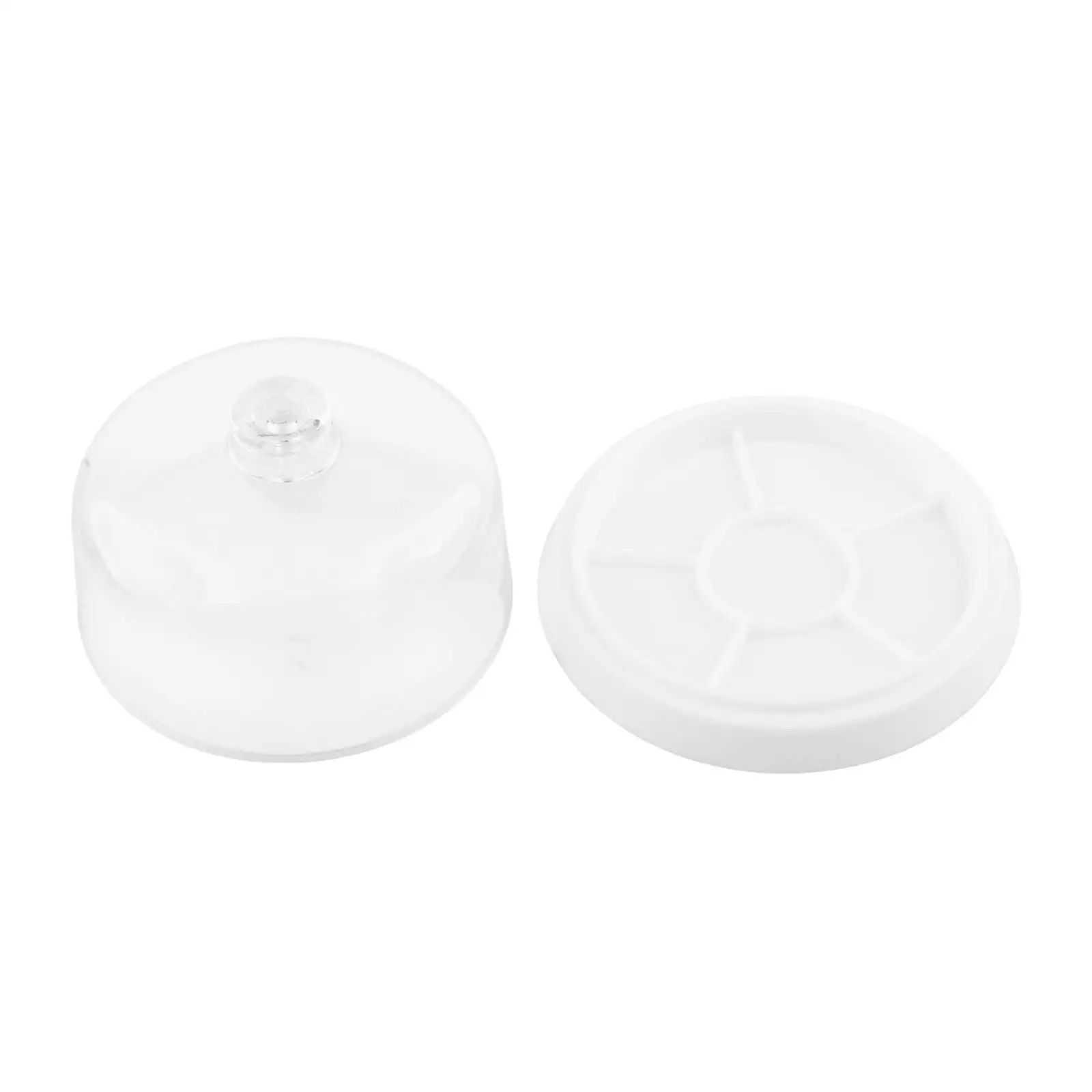 Transparent Watch Movement Dust Cover Anti Dust Watch Parts Holder Durable Tray for Watch Maintenance