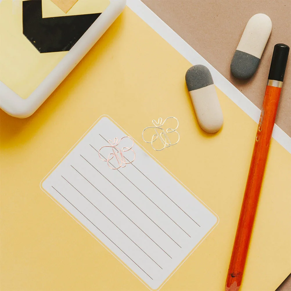 

30Pcs Butterfly Paperclips Decorative Metal Clips for Journaling Notebooks Files Office Supplies Cute Paper Clips