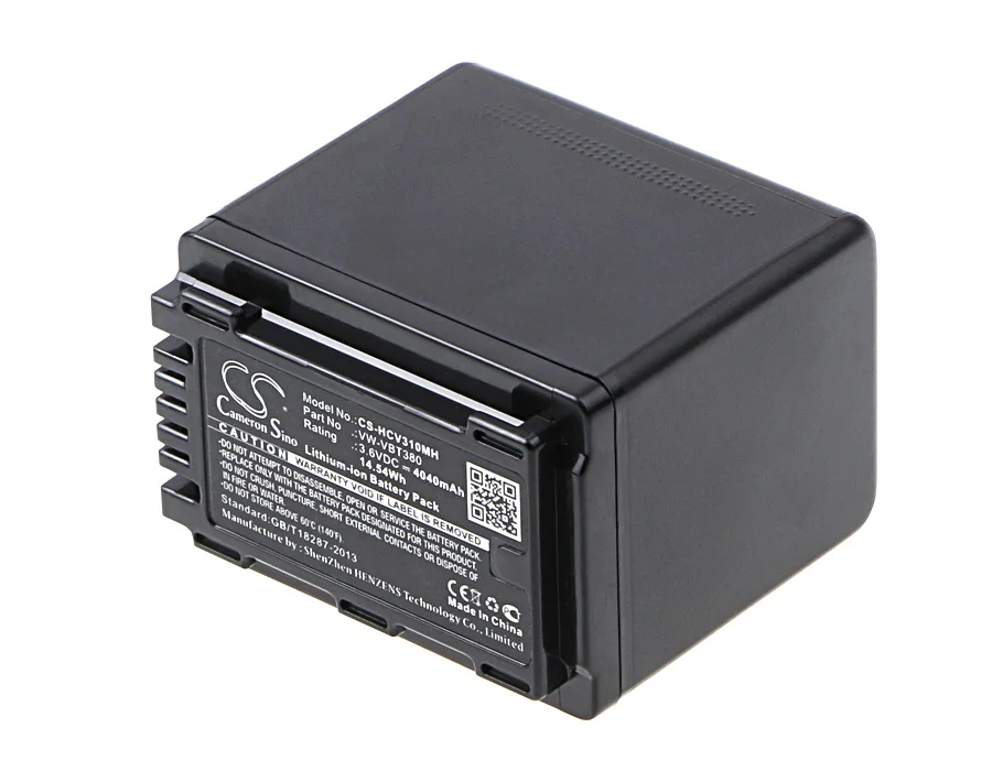 Camera 4040mAh Battery For HC-727EB  HC-770EB  HC-VX870  HC-989  HC-V110  HC-V210  HC-V210M  HC-V520  HC-V520M  HC-V720